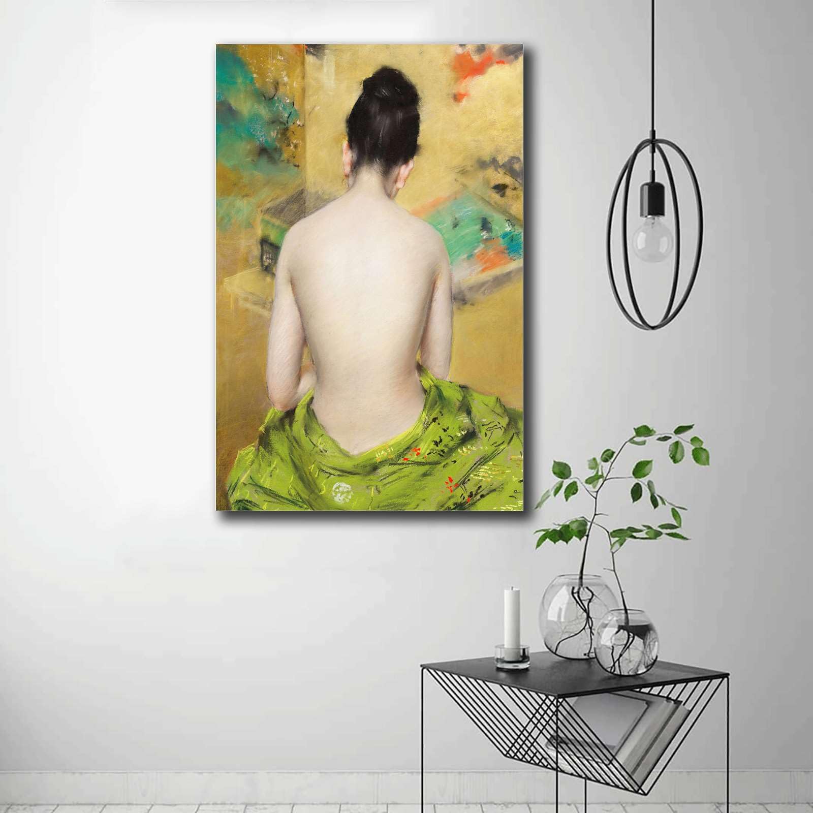芸術写真 Rare vintage Japanese nude art Amazon.com: SENLYCH Poster Wall Art Print Naked Japanese Woman